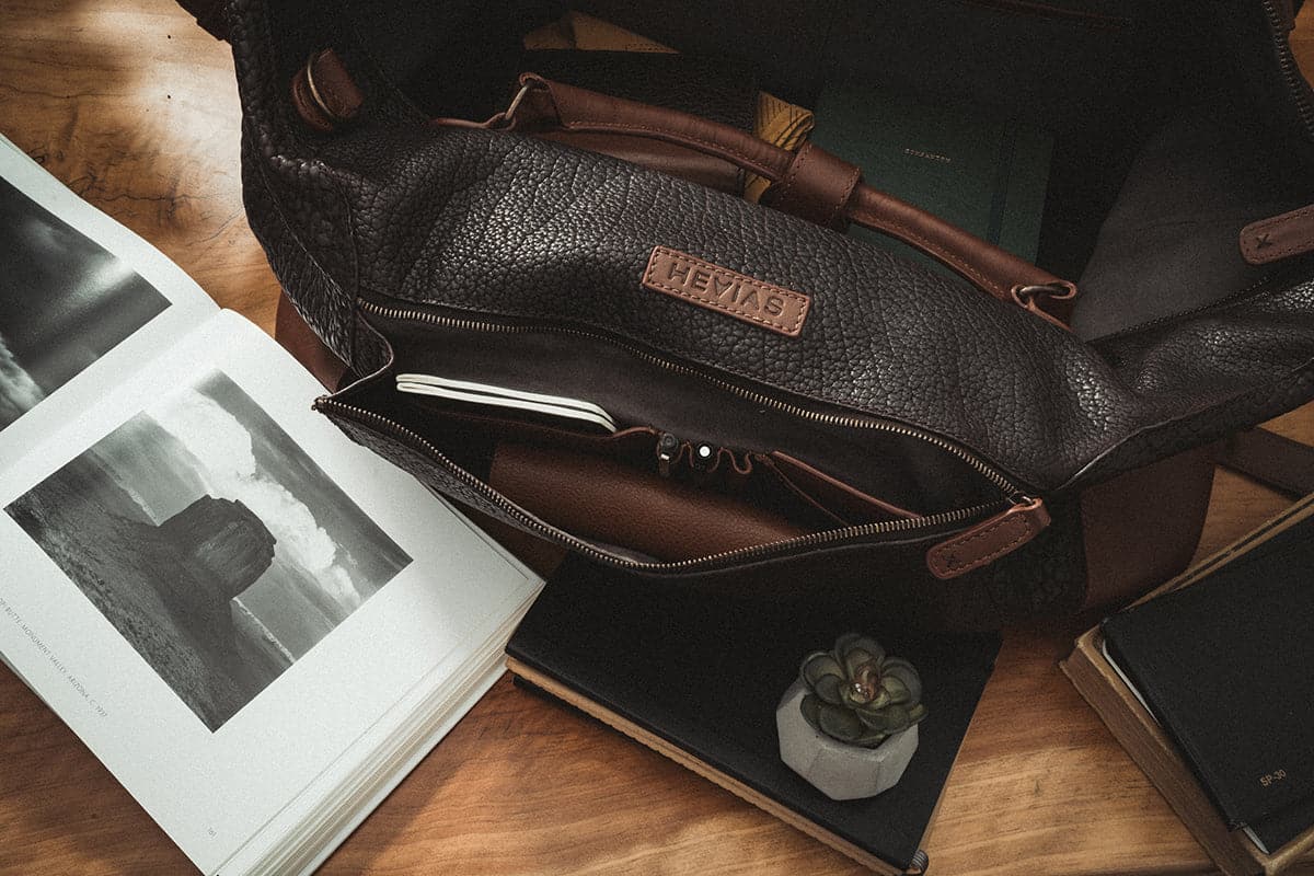 The Heritage Leather Duffle Bag