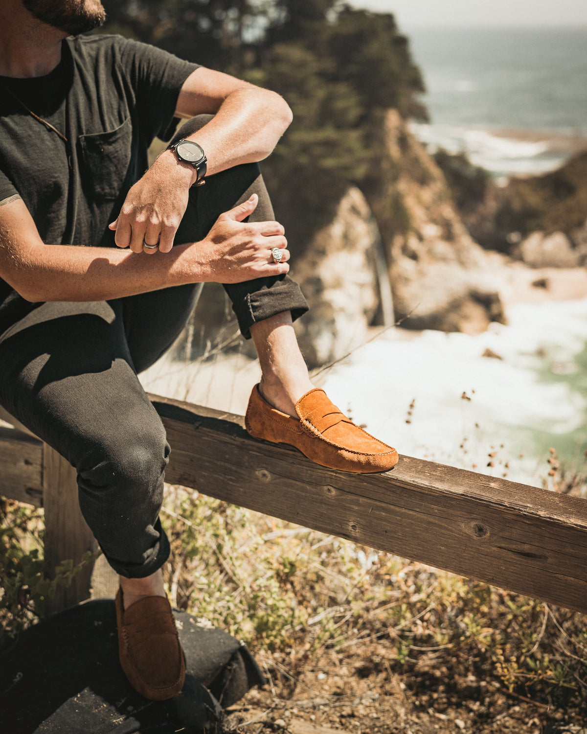 The Pacer - Ginger Suede