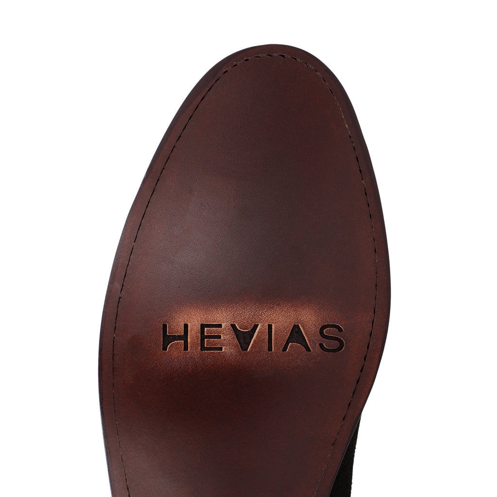 The Heritage Boot - Italian Olive Suede