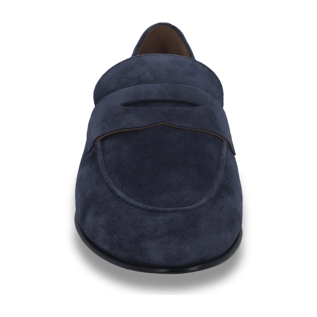 The Broker - Italian Navy Suede