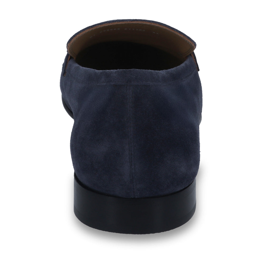 The Broker - Italian Navy Suede