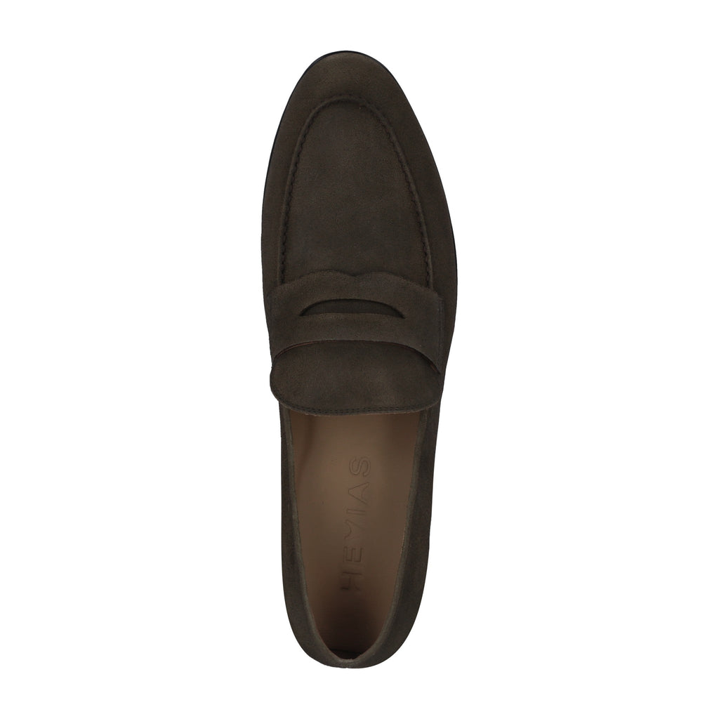 The Broker - Italian Olive Suede
