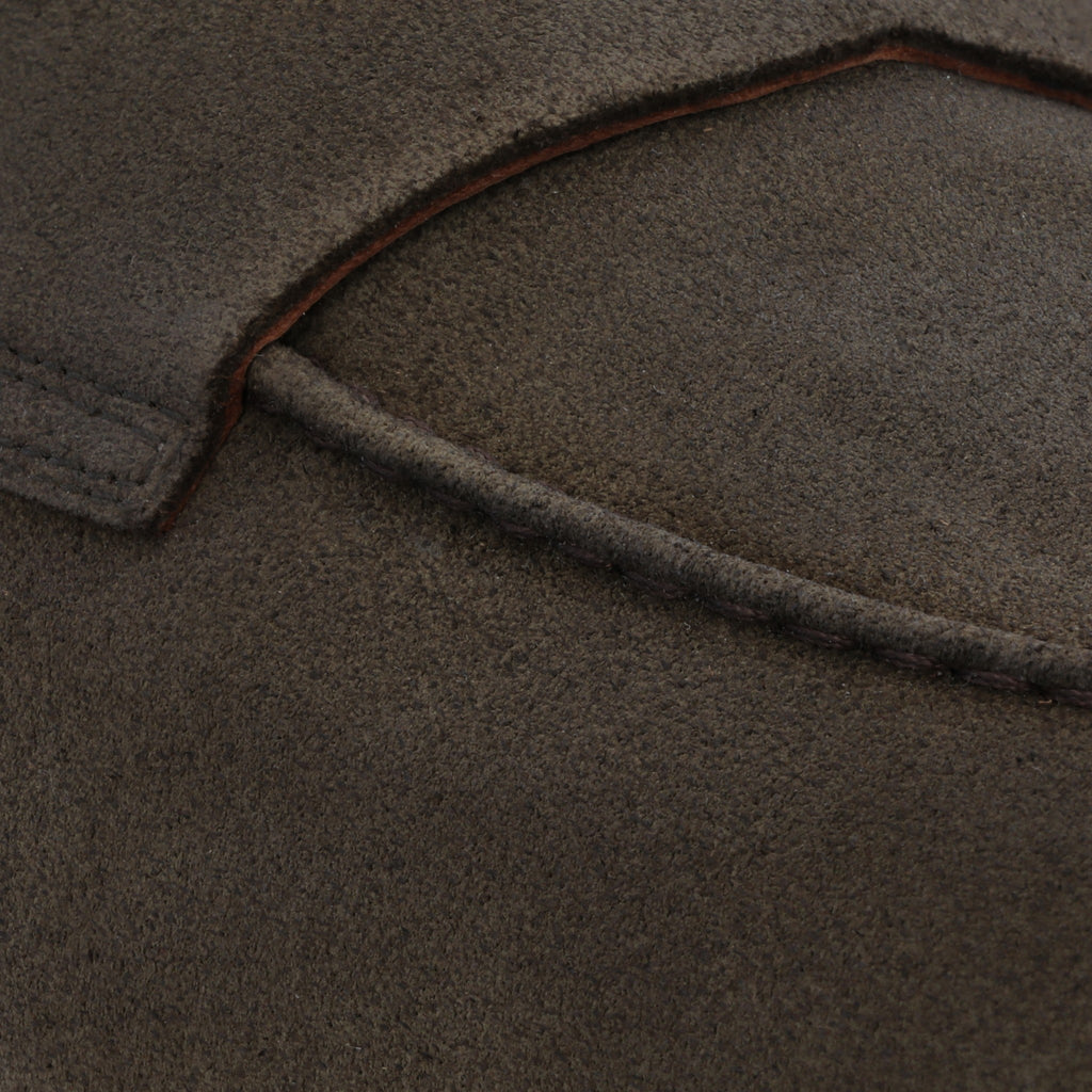 The Broker - Italian Olive Suede