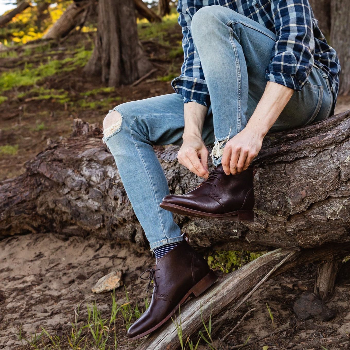 The Explorer - Bourbon Calfskin