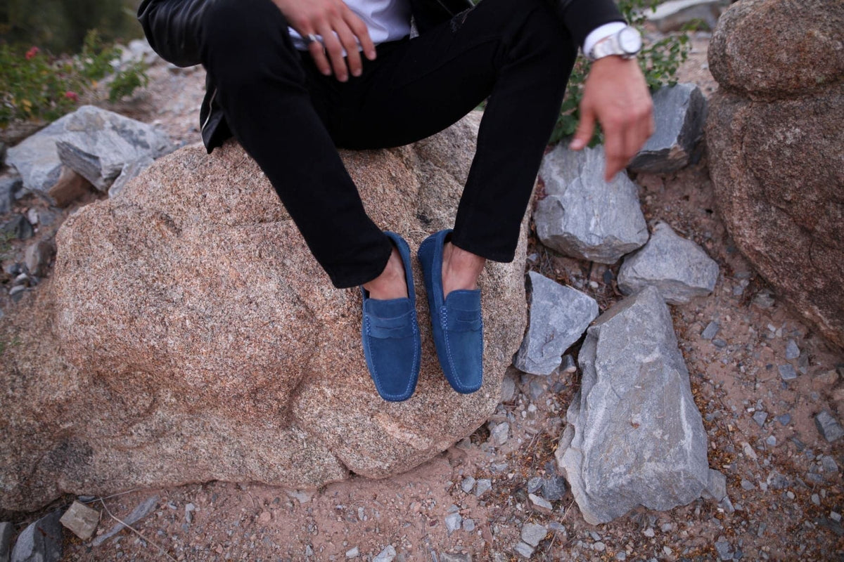 The Pacer - Saphire Suede
