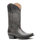 The Shoal Creek single boot, front-angled view showing black pull tabs